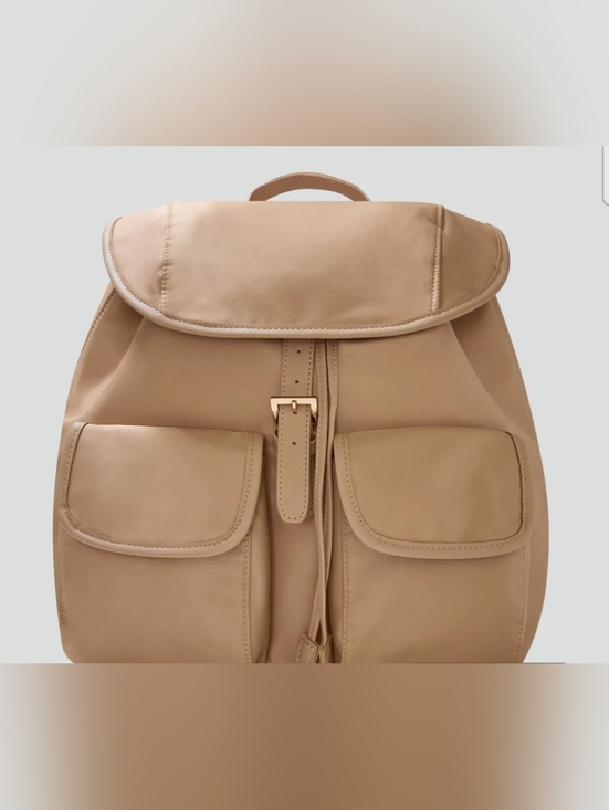 Year of Ours Handbags - Year Of OURS Tan Backpack — Classic Everyday Bag Unisex